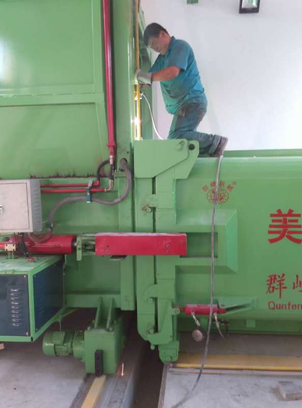 北京一机三箱压缩设备安装现场